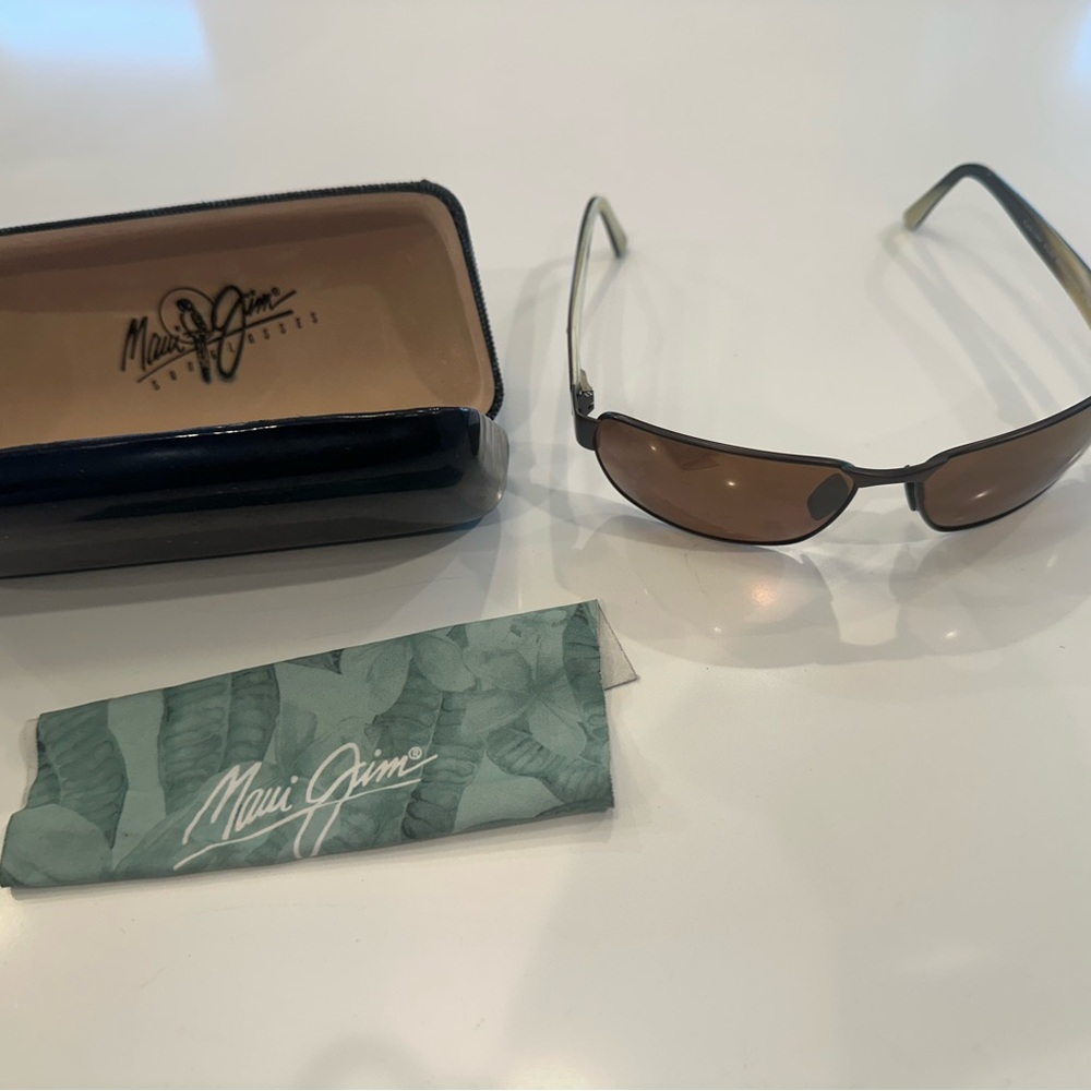 Maui Jim Brown Tortuous Sunglasses